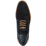 Bugatti - Halve Schoenen - Donkerblauw - Suède en Leer