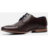 Bugatti - Derby - Bruin - Leer - Handafgewerkt