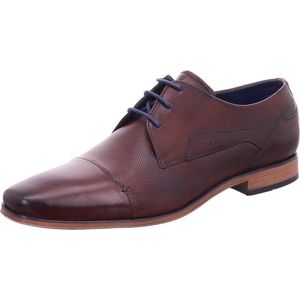 Bugatti - Derby - Bruin - Leer - Handafgewerkt