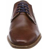 bugatti - Veterschoen - Kastanjebruin - Leer - Vetering met 4 Gaten