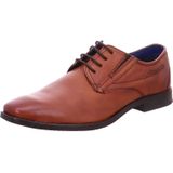 Casual Schoenen - Cognac - Leer - Veterschoen