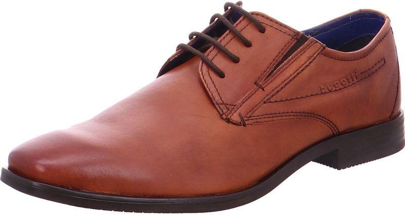 Casual Schoenen - Cognac - Leer - Veterschoen