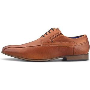 bugatti Heren 311666041000 Derbys, cognac-bruin, 45 EU, Cognac bruin