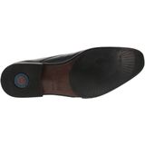 Unikleur - Casual Schoen - Zwart - Vetersluiting - Leer/Textiel