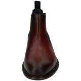 Enkellaarsjes - Leer - Zwart - Handgemaakt - Duurzaam