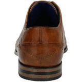 bugatti 311A31034100 Veterschoenen voor heren, cognac, 42 EU