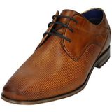 bugatti 311A31034100 Veterschoenen voor heren, cognac, 42 EU