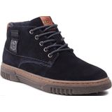 Bugatti - Ohio - Kuitlaarzen - Donkerblauw - Bugatti Easy Change/Bugatti Soft Flex