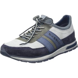 Bugatti Sportliche Schnürschuhe für Herren, blau, Gr. 42 EU