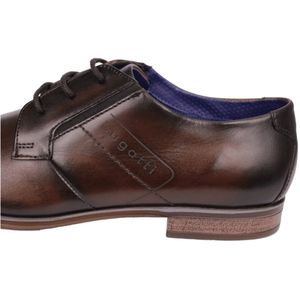 bugatti Morino I Oxford platte herenschoenen, bruin, 43, Bruin