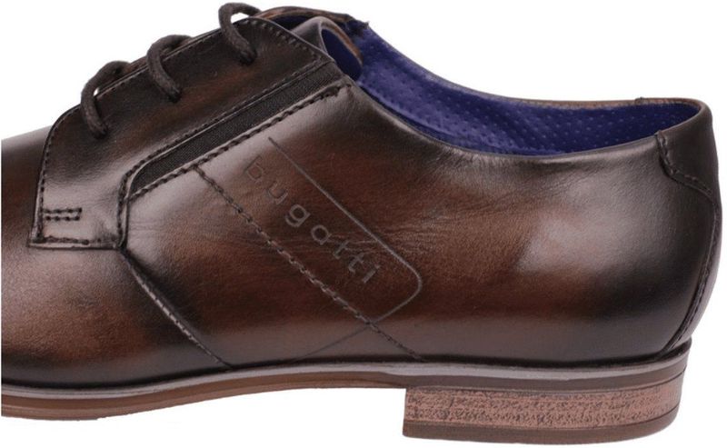 bugatti Morino I Oxford platte herenschoenen, bruin, 43, Bruin