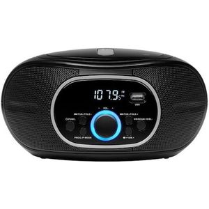 LIFE® E65711 Boombox met CD/MP3-speler | PLL FM-stereoradio | AUX | USB-aansluiting | 2 x 12 W
