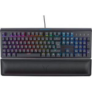 Medion Erazer Supporter X11 Gaming Toetsenbord (X81699) - Computer Keyboard Qwerty - PC Toetsenbord Bedraad - Zwart met Verlichting