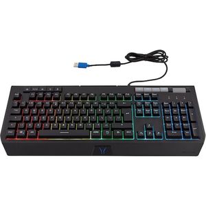 Medion Erazer Gaming Toetsenbord (X81600) - Gaming Keyboard - Bedraad Toetsenbord Gaming - RGB - QWERTY - Zwart