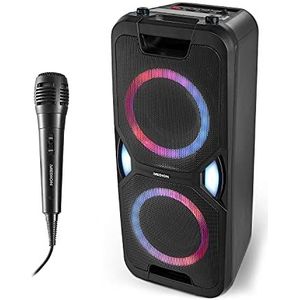 MEDION - P67038 - Partygeluidssysteem - Draadloos - Karaoke - Bluetooth 5.0 - 2x 220 Watt