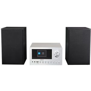 MEDION LIFE P85003 Home audio-microsysteem 30 W Zwart, Zilver