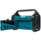 MEDION - E66877 - Bouwplaatsradio - Blauw - Spatwaterdicht - Bluetooth 5.0 - LED-werklamp