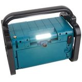 MEDION - E66877 - Bouwplaatsradio - Blauw - Spatwaterdicht - Bluetooth 5.0 - LED-werklamp