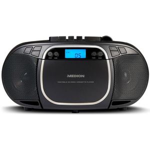 Medion - LIFE E66476 - Radio - Zwart - Draagbaar met Digitale Tuner voor FM en AM