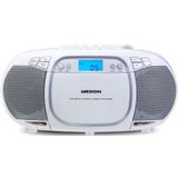 MEDION - LIFE MD44176 - CD/MP3/Cassettespeler - Zwart - Inclusief Netkabel