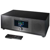 LIFE® P66400 All-in-One audiosysteem antraciet | LCD-scherm 7.1 (2.8'') | Internet/DAB+/PLL FM-radio | CD/MP3-speler