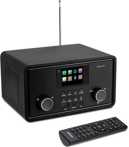 LIFE® P85027 Internetradio - DAB+ - 2,8 Inch TFT-Scherm - Bluetooth - 10 W RMS