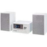 LIFE - P85003 - Micro-audiosysteem - Zwart - DAB+, Internetradio, Bluetooth 5.0, 2.0-Systeem, 15W RMS