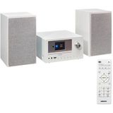 LIFE - P85003 - Micro-audiosysteem - Zwart - DAB+, Internetradio, Bluetooth 5.0, 2.0-Systeem, 15W RMS