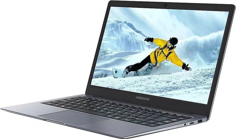 MEDION AKOYA E14223 - laptop - 14 Inch FHD scherm - Intel Celeron N4120 - Windows 11 Home - 128 GB SSD - 4 GB RAM