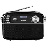 MEDION - Retro Radio - DAB+ - Bluetooth - Zwart