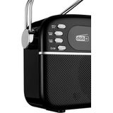 MEDION - Retro Radio - DAB+ - Bluetooth - Zwart
