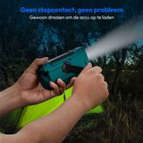 MEDION - E66806 - Noodradio - Zonne-energie - Dynamo Handzwengel - FM-radio - Zaklamp - SOS Noodfunctie