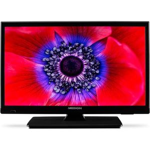 Medion HD TV (E11916) - 19 inch (47 cm) - Televisie met Triple Tuner Receiver - 12V Autolader - CI+ - Mediaspeler