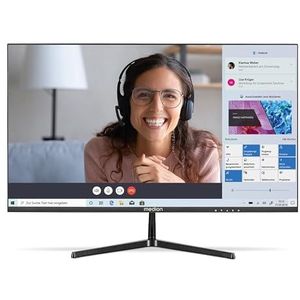 Medion Akoya P52424 Monitor 60.5 cm (24'') - Full HD display - HDR10 - HDMI - Randloos Design