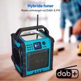 MEDION - P66896 - Bouwplaatsradio - DAB Plus - Bluetooth - Robuust