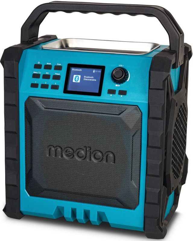 MEDION - P66896 - Bouwplaatsradio - DAB Plus - Bluetooth - Robuust