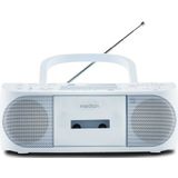 MEDION E65010 - Stereo Radio - Blauw - CD-speler - Cassette - USB-aansluiting - FM PLL Radio