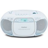 MEDION - MD44176 - CD/MP3/Cassettedeck - Zwart - Inclusief Netsnoer