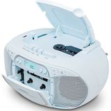 MEDION - MD44176 - CD/MP3/Cassettedeck - Zwart - Inclusief Netsnoer