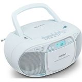 MEDION - MD44176 - CD/MP3/Cassettedeck - Zwart - Inclusief Netsnoer