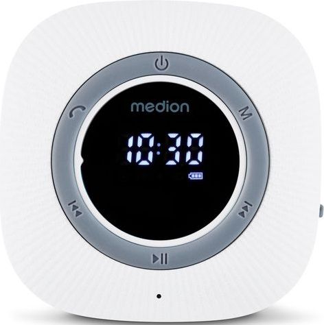 LIFE® P66096 Douche radio | LED display | FM radio | IPX6 bescherming | Bluetooth® 5.0 | 30 W uitgangsvermogen (3 W RMS)