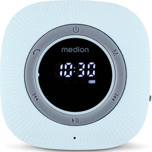 LIFE® P66096 Douche radio | LED display | FM radio | IPX6 bescherming | Bluetooth® 5.0 | 30 W uitgangsvermogen (3 W RMS)