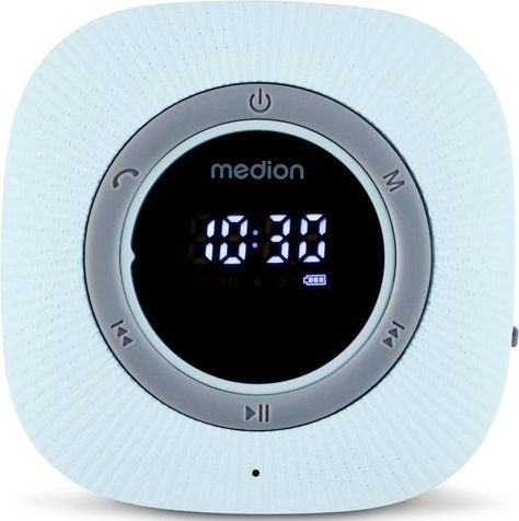 LIFE® P66096 Douche radio | LED display | FM radio | IPX6 bescherming | Bluetooth® 5.0 | 30 W uitgangsvermogen (3 W RMS)