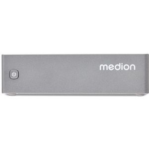 Medion - S06 Mini PC - Zilver - Intel Core i5-1335U - 16 GB RAM - 512 GB SSD