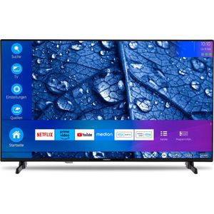 MEDION P13251 (MD 29231) 80 cm (32 inch) Full HD TV (Smart TV, HDR, Netflix, Prime Video, PVR, Bluetooth, Ontvanger met drie tuners)