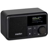 MEDION S66822 Draagbare DAB+ Radio - Zwart - Oplaadbare Batterij - Bluetooth