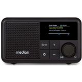 MEDION S66822 Draagbare DAB+ Radio - Zwart - Oplaadbare Batterij - Bluetooth