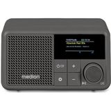 MEDION S66822 Draagbare DAB+ Radio - Grijs - Bluetooth - Oplaadbare Batterij