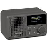 MEDION S66822 Draagbare DAB+ Radio - Grijs - Bluetooth - Oplaadbare Batterij