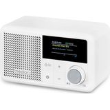 MEDION S66822 Draagbare DAB+ Radio - Wit - Bluetooth - Oplaadbare Batterij